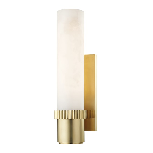 Hudson Valley Lighting Argon Aged Brass LED Sconce by Hudson Valley Lighting 1260-AGB