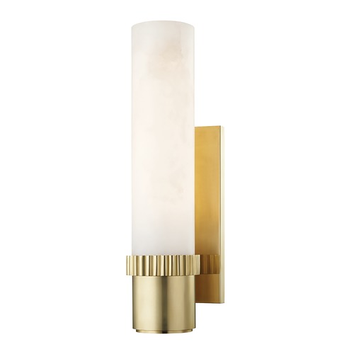 Argon Aged Brass LED Sconce by Hudson Valley Lighting