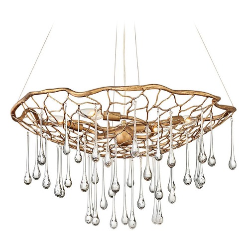 Hinkley Laguna 26-Inch Burnished Gold Chandelier by Hinkley Lighting 45304BNG