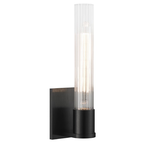 Matteo Lighting Lyndon Oxidized Black Sconce by Matteo Lighting S08501OB