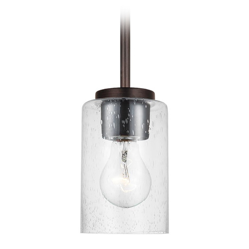 Oslo Bronze LED Mini Pendant by Generation Lighting