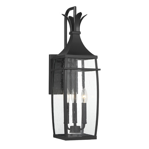 Savoy House Montpelier 25-Inch Outdoor Wall Light in Matte Black by Savoy House 5-765-BK