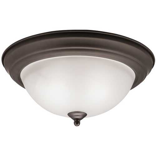 Kichler Lighting 13.25-Inch Flush Mount in Olde Bronze by Kichler Lighting 8112OZ