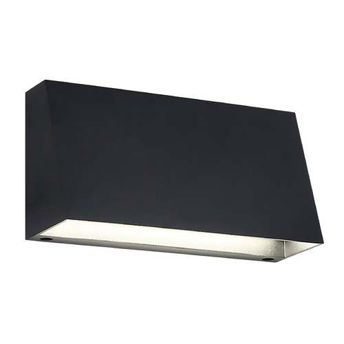Matteo Lighting Dakota Matte Black LED Outdoor Wall Light