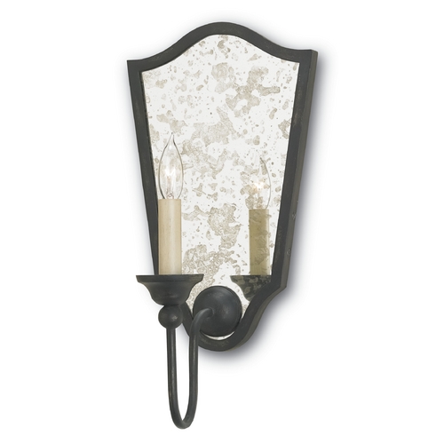 Currey and Company Lighting Marseille Wall Sconce in French Black by Currey & Company 5155