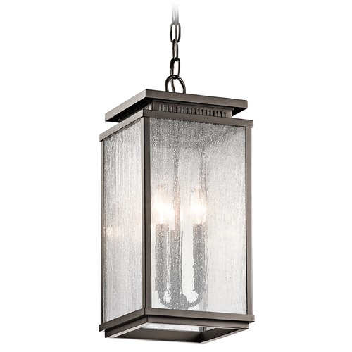 Manningham 19-Inch High Olde Bronze Outdoor Hanging Light by Kichler Lighting