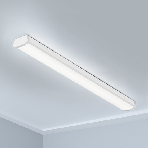 Nuvo 4 FT. Linear White LED Ceiling Wrap Light 40W 4000K 100-277V 3200LM