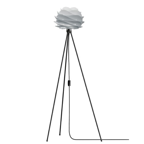 UMAGE UMAGE Matte Black Floor Lamp with Abstract Shade 2079_4012