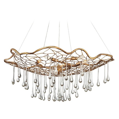 Hinkley Laguna 36-Inch Burnished Gold Chandelier by Hinkley Lighting 45306BNG