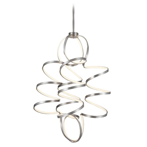 Synergy Antique Silver LED Chandelier by Kuzco Lighting