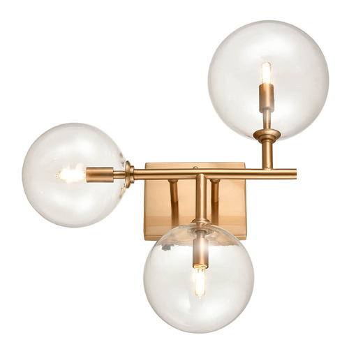 Delilah Aged Brass Sconce by Avenue Lighting