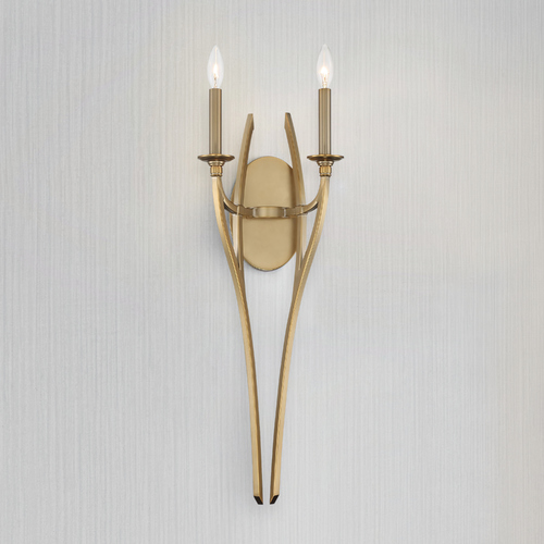 Covent Park Brushed Honey Gold Sconce by Minka Lavery