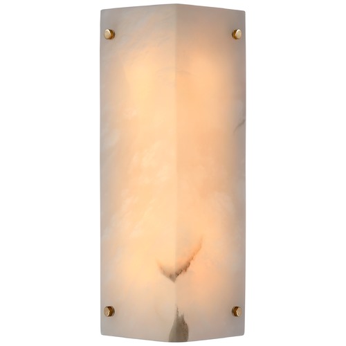 Visual Comfort Signature Collection Aerin Clayton Wall Sconce in Antique Brass by Visual Comfort Signature ARN2043ALB