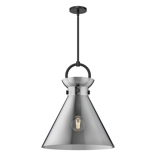 Alora Lighting Alora Lighting Emerson Matte Black Pendant Light with Conical Shade PD412518MBSM