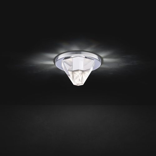Schonbek Beyond Arles 4-Inch LED Crystal Recessed Light in Chrome by Schonbek Beyond BR40315N-CH