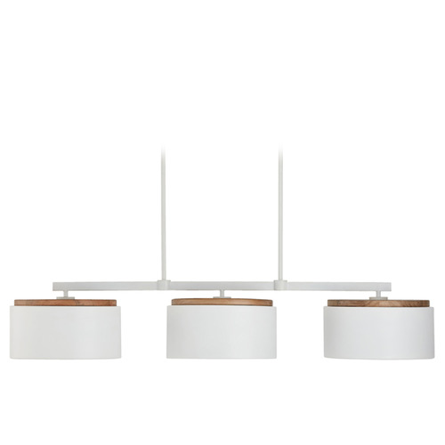 Capital Lighting Liam Light Wood and White Island Light