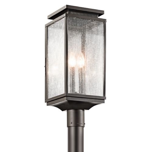 Manningham 21-Inch Olde Bronze Post Light by Kichler Lighting