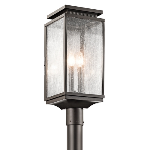 Kichler Lighting Manningham 21-Inch Olde Bronze Post Light by Kichler Lighting 49388OZ