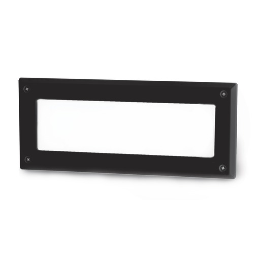 Endurance Architectural Black LED Recessed Step Light by WAC Lighting