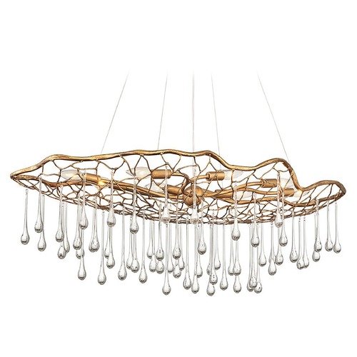 Laguna 42-Inch Burnished Gold Chandelier by Hinkley Lighting