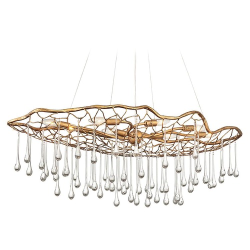 Hinkley Laguna 42-Inch Burnished Gold Chandelier by Hinkley Lighting 45308BNG