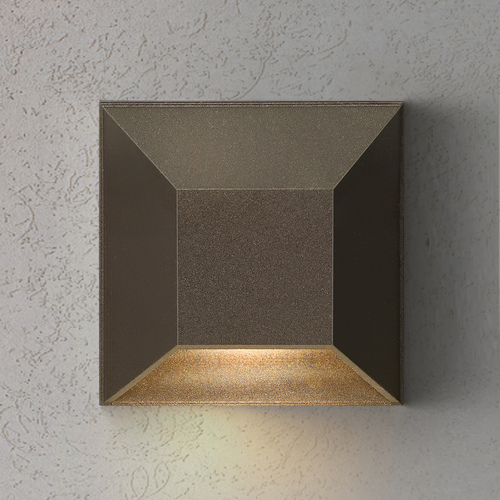 Nuvi 3-Inch 12V LED Deck Sconce in Bronze 2700K by Hinkley Lighting