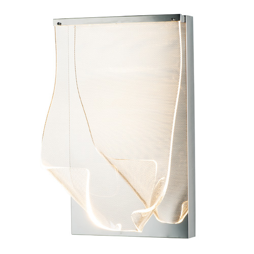 Rinkle 16.50-Inch LED Wall Sconce in Polished Chrome by ET2 Lighting