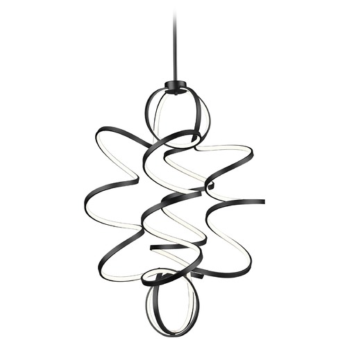 Kuzco Lighting Synergy Black LED Chandelier by Kuzco Lighting CH93941-BK