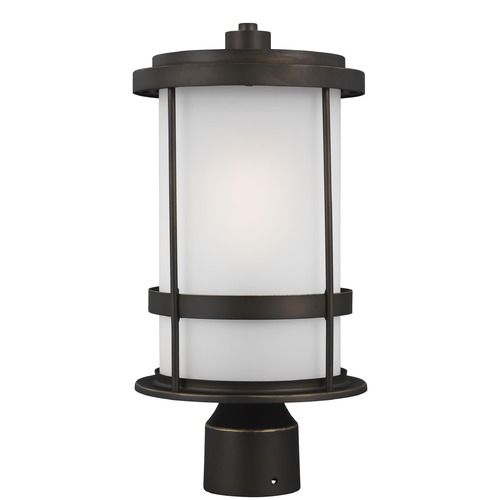 Generation Lighting Wilburn Antique Bronze Post Light by Generation Lighting 8290901-71