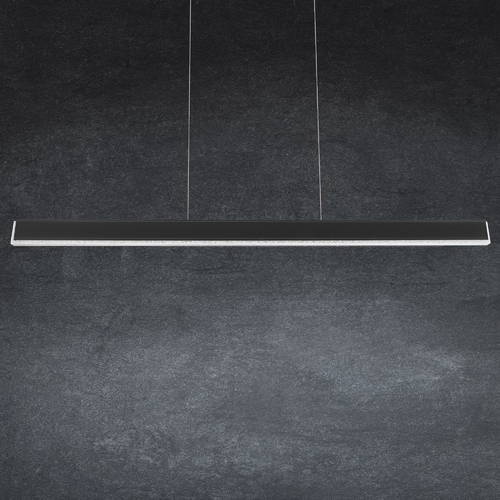 Mystique 70-Inch LED Linear Pendant in Black by Schonbek Beyond