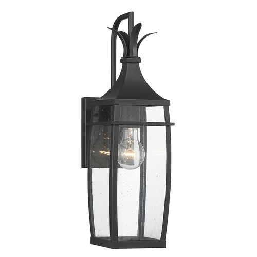 Savoy House Montpelier 18.50-Inch Outdoor Wall Light in Matte Black by Savoy House 5-768-BK