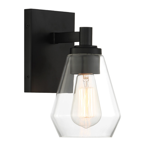 Clarity Wall Sconce in Coal by Minka Lavery