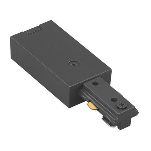 Black H Track Live End Connector by WAC Lighting