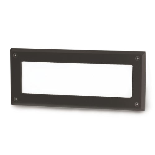 Endurance Architectural Bronze LED Recessed Step Light by WAC Lighting