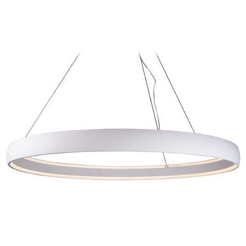 Modern White LED Pendant 3000K 16000LM by Kuzco Lighting