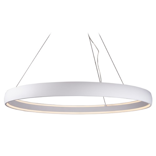 Kuzco Lighting Modern White LED Pendant 3000K 16000LM by Kuzco Lighting PD22772-WH