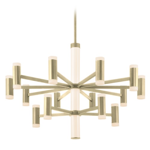 Kuzco Lighting Kuzco Lighting Brazen Brushed Brass LED Chandelier CH16736-BB