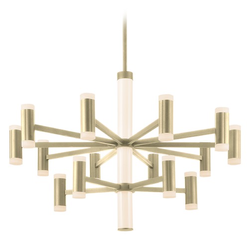 Kuzco Lighting Brazen Brushed Brass LED Chandelier by Kuzco Lighting CH16736-BB