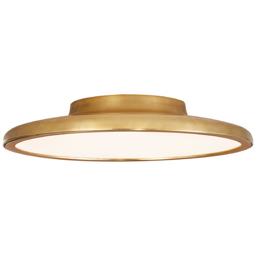 Peter Bristol Dot 13-Inch Flush Mount in Brass by Visual Comfort Signature