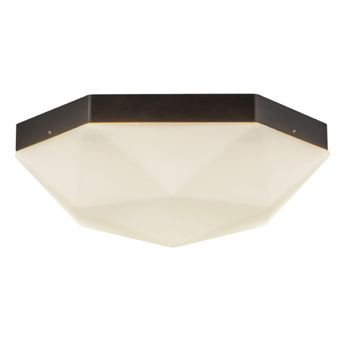 Alora Lighting Alan Pepin Krysta Matte Black Flushmount Light