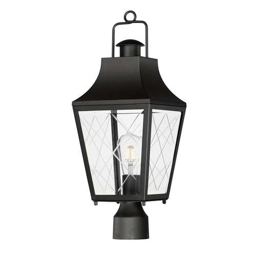Storybook 21.25-Inch Outdoor Post Light in Black by Maxim Lighting