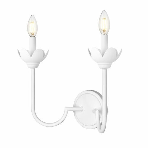 Z-Lite Z-Lite Allistair Textured White Sconce 352-2S-TW