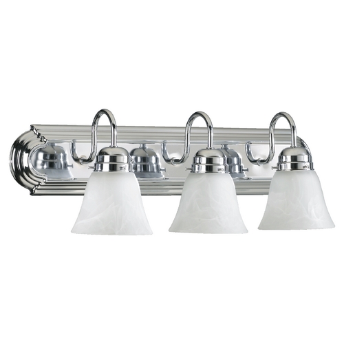 Quorum Lighting Chrome Bathroom Light by Quorum Lighting 5094-3-114