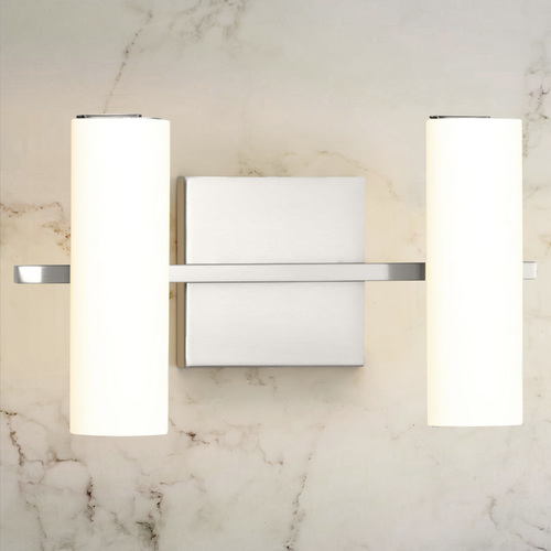 Progress Lighting Colonnade LED Brushed Nickel LED Bathroom Light 3000K 534LM by Progress Lighting P300186-009-30