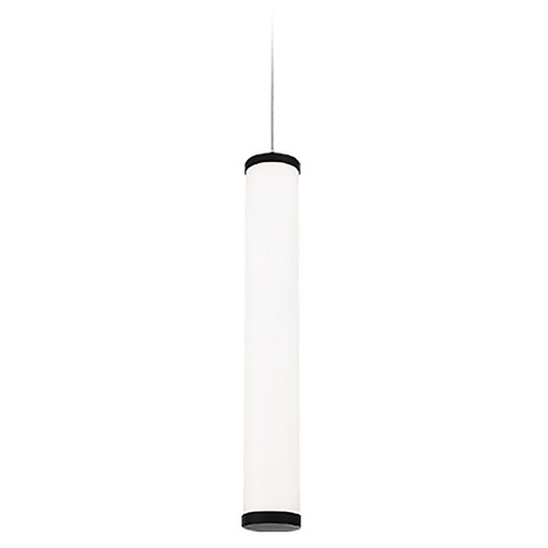 WAC Lighting Flare Black LED Pendant by WAC Lighting PD-70913-BK