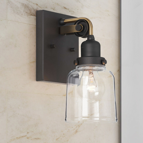 Rushton Graphite Sconce by Progress Lighting