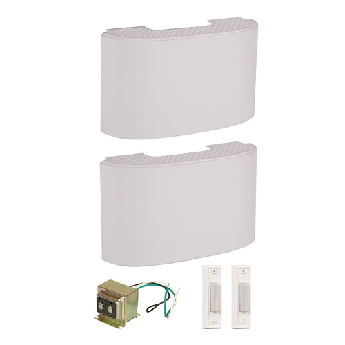 Chimes White Doorbell Chime by Craftmade Lighting