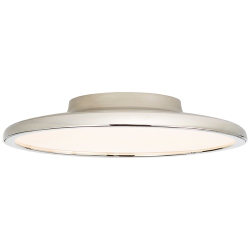 Peter Bristol Dot 13-Inch Flush Mount in Nickel by Visual Comfort Signature