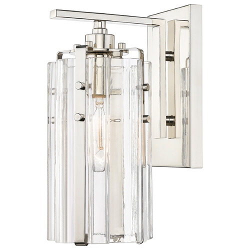 Alverton Polished Nickel Sconce by Z-Lite
