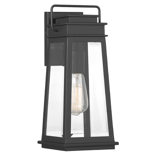 Savoy House Boone 15.25-Inch Outdoor Wall Light in Matte Black by Savoy House 5-812-BK